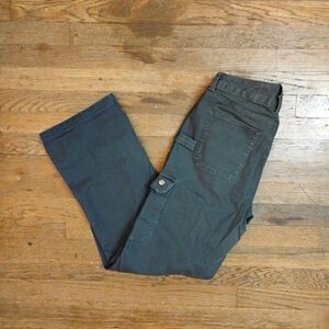 Duluth Trading Co. Fire Hose Relaxed Cargo Pants in Dark Grey